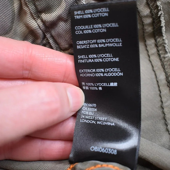 Anthropologie Camo Button Down Shirt Sz 0 Shacket Crop Grunge Combat Streetwear - Picture 12 of 16